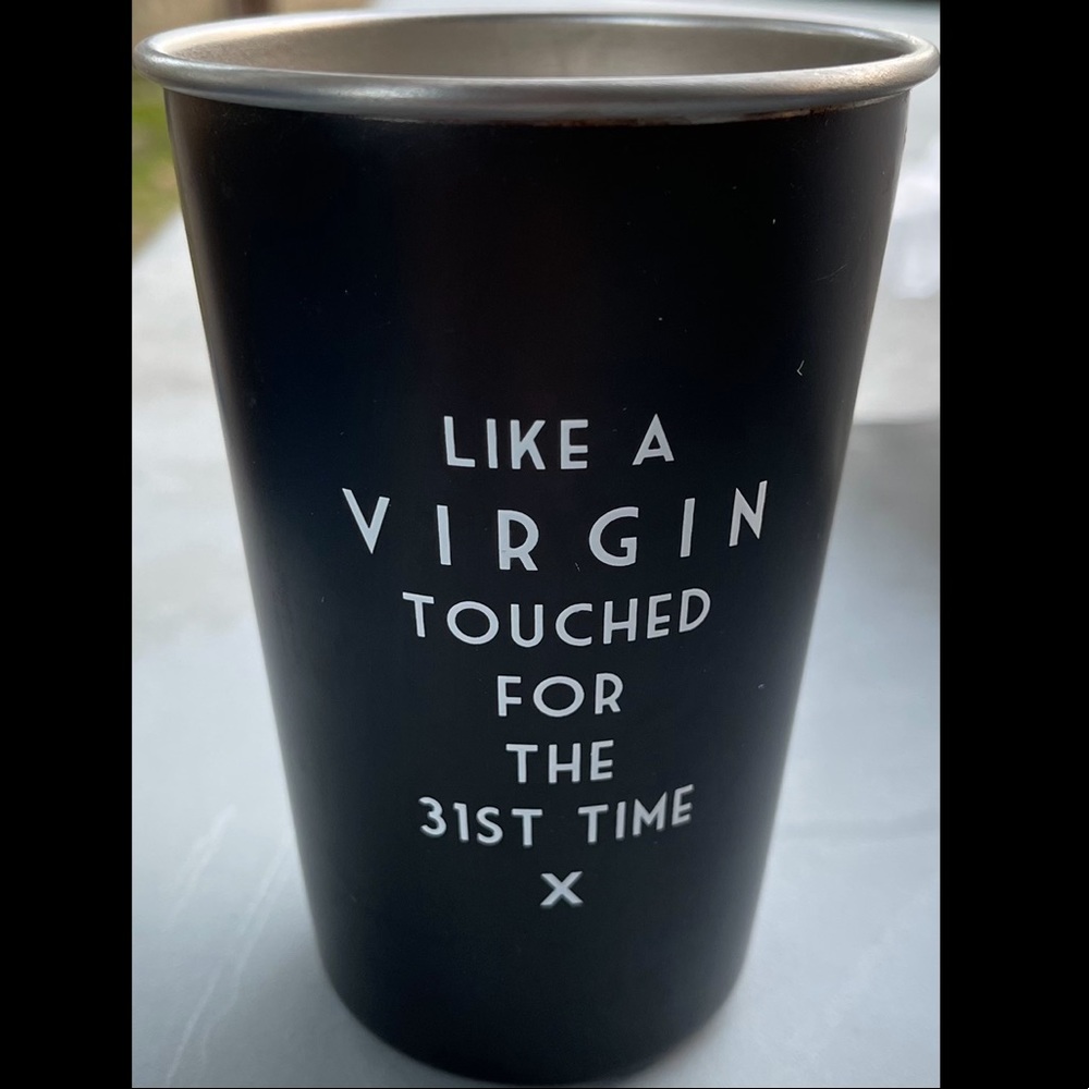 Metal cup